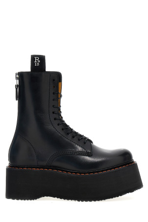 'R13 X-Stack' boots Black