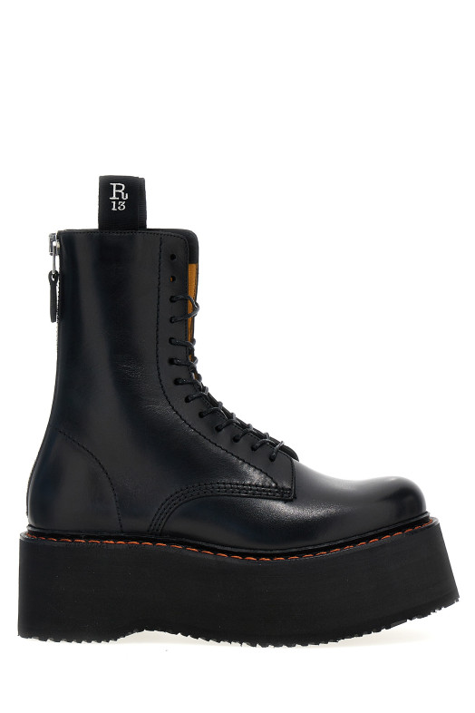'R13 X-Stack' boots Black