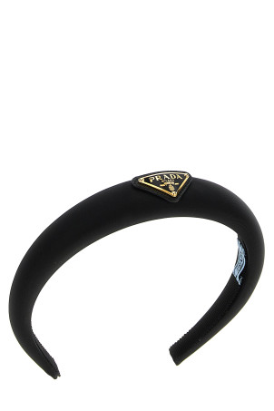 Logo headband Black