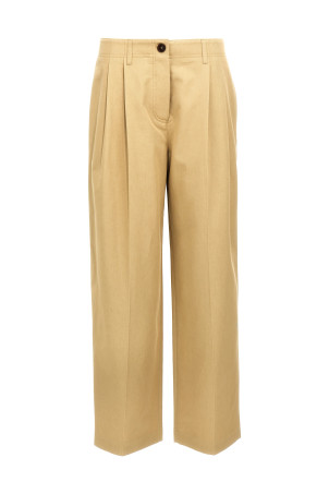 'Relaxed chino' pants Beige