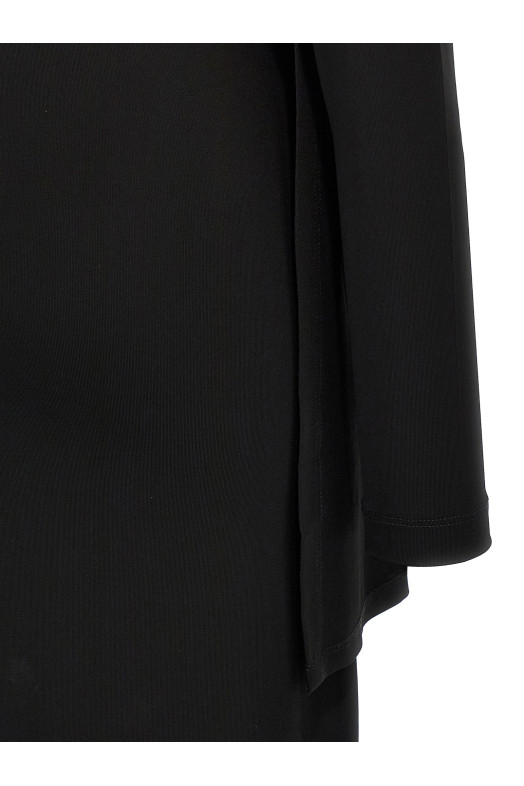 Платье «Overlapped Jersey», чёрное 252WRD0172FB0162001