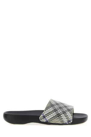 'Dive Check' sandals Multicolor