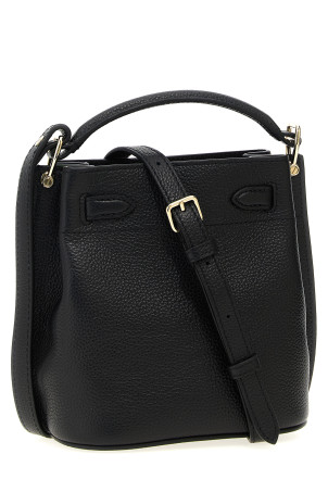 'Islington' mini bucket bag Black