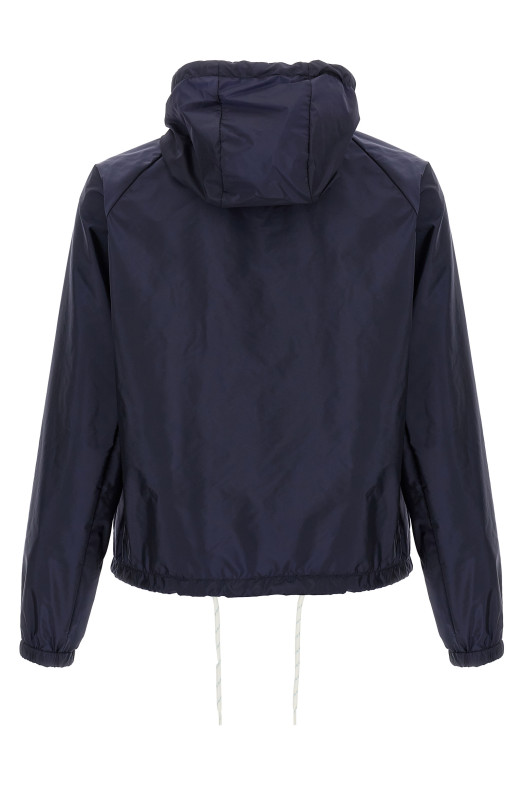Куртка Re-Nylon синего цвета PRADA SGC864SOOO1WQ9F0ABB