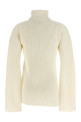 'Slit Sleeve' sweater White