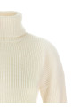 'Slit Sleeve' sweater White