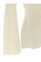 'Slit Sleeve' sweater White