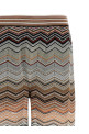 Брюки с шевронным узором из ламе, многоцветные MISSONI DS26SI0CBK01H9SM9ZV