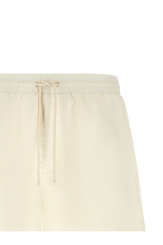 Solomeo logo swimsuit White