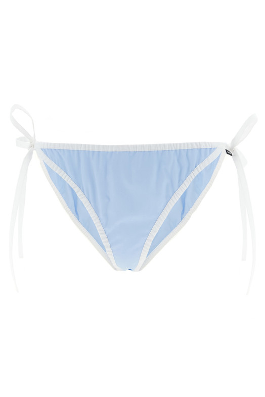 Poplin bikini briefs BLUE