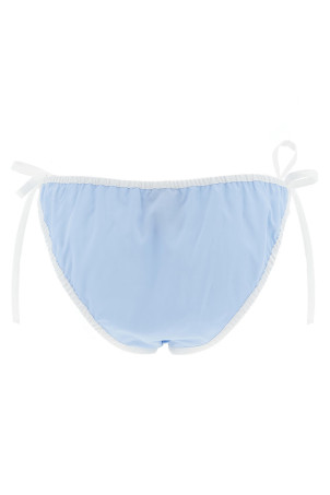 Poplin bikini briefs BLUE