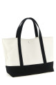 'Beach Tote' shopping bag Black-grey