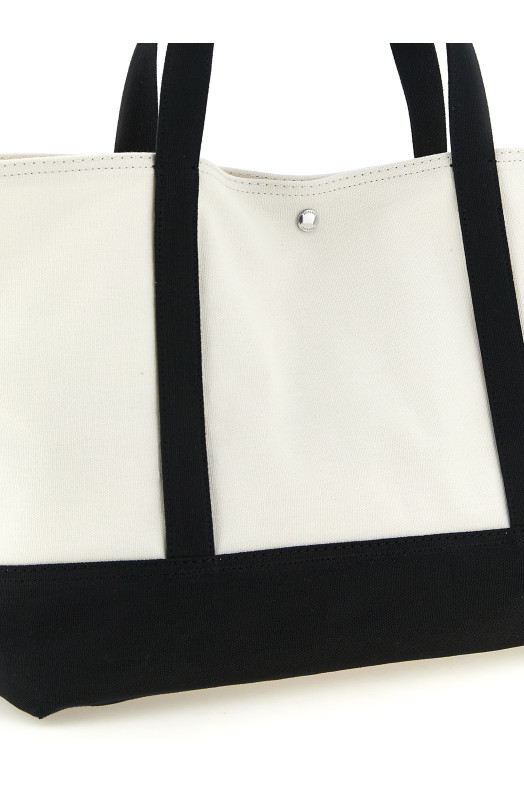 'Beach Tote' shopping bag Black-grey