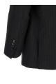 Черное платье в полоску с двойной застежкой TOM FORD 2LNP01WEP30NAA