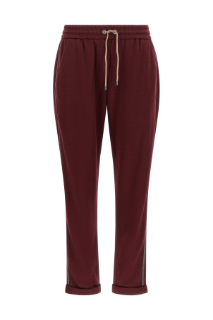 'Track' joggers  Bordeaux