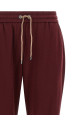 'Track' joggers  Bordeaux