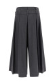 Tailored pleated bermuda shorts  Gray