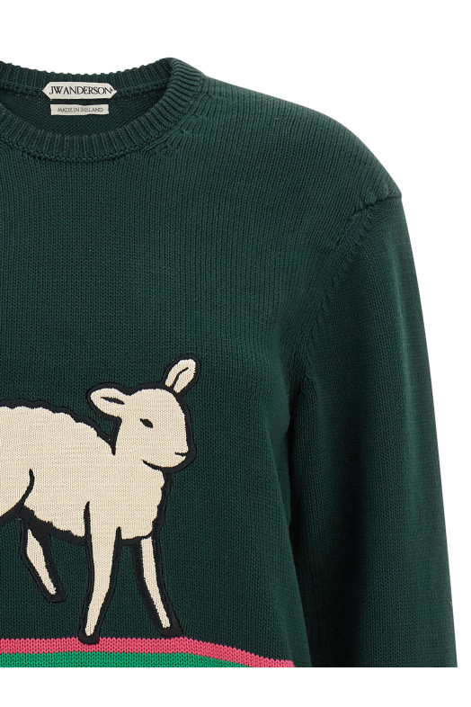 'Sheep' sweater  Green