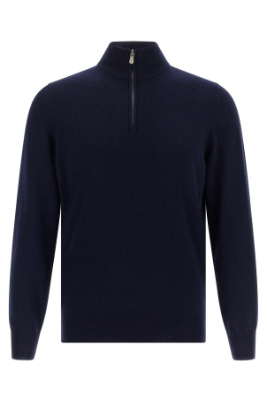 Half-zip sweater  Blue