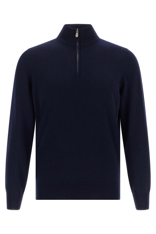 Half-zip sweater  Blue