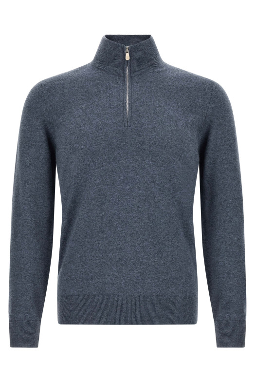 Half-zip sweater  Blue