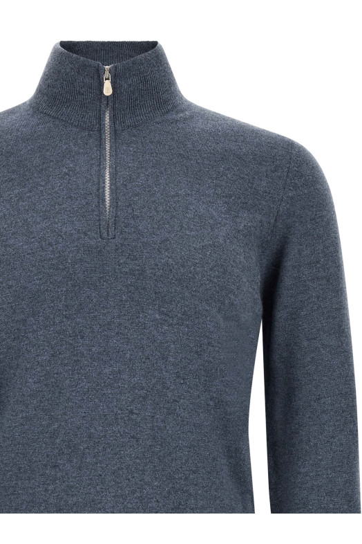 Half-zip sweater  Blue