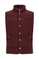 Жилет с утеплителем  Бордо BRUNELLO CUCINELLI MV4081628CWB13