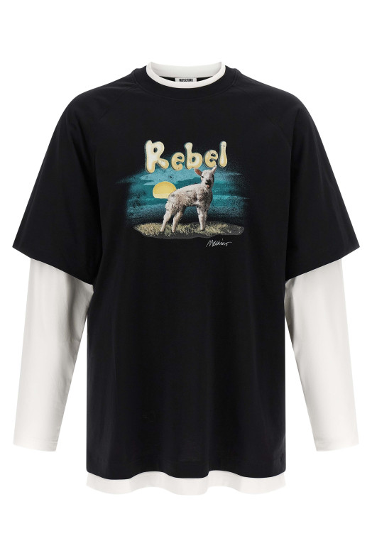 Двухслойная футболка «Rebel»  Разноцветная A120552413555
