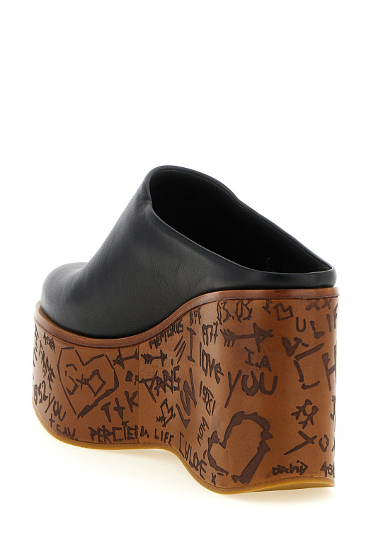  'Maxime' wedges Black