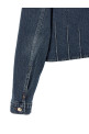 'Darted Shrunken' jacket Blue