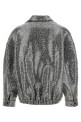 Sequin caban Silver