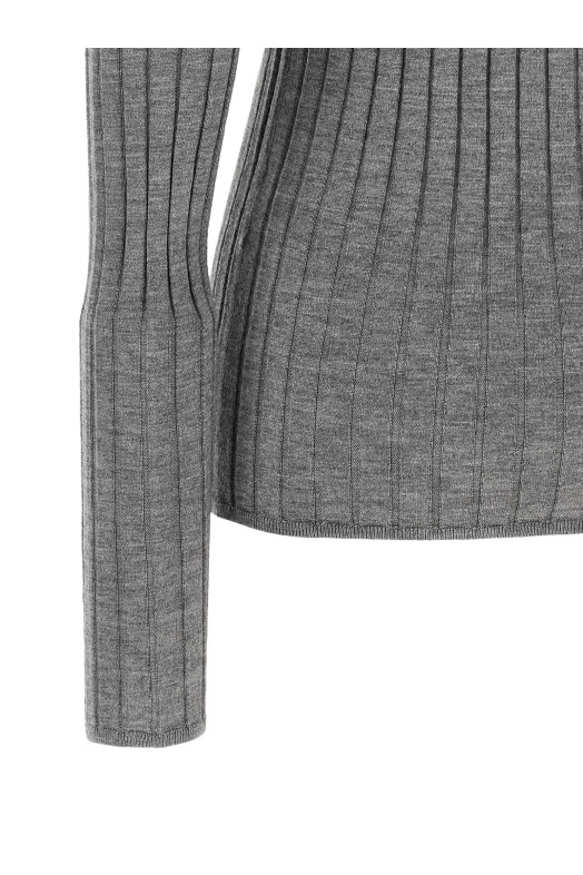 Ribbed shirt Gray