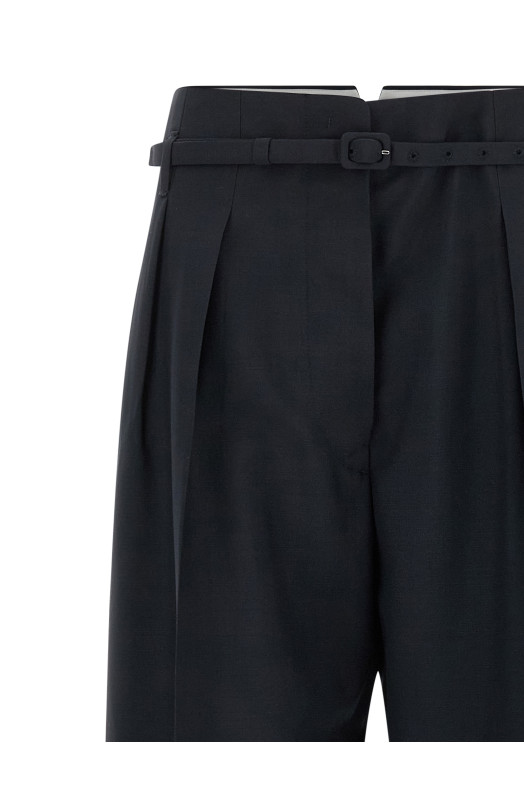 Брюки на заказ, синие PRADA P256KHSOOO17LKF0008