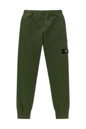 'Badge Logo' cargo joggers Green