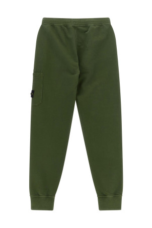 'Badge Logo' cargo joggers Green
