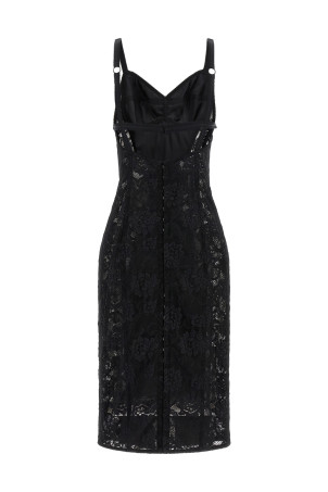 Платье-корсет, чёрное DOLCE & GABBANA F6JKZTGDCL9N0000