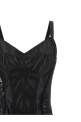 Платье-корсет, чёрное DOLCE & GABBANA F6JKZTGDCL9N0000