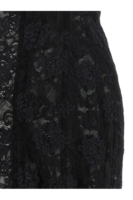 Платье-корсет, чёрное DOLCE & GABBANA F6JKZTGDCL9N0000