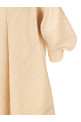 Платье со скульптурными рукавами, бежевое PLEATS PLEASE ISSEY MIYAKE PP66JH46443