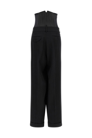 'Tailored2' pants and corset Black