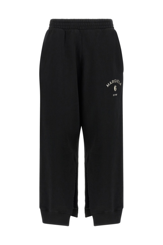 Split joggers Black