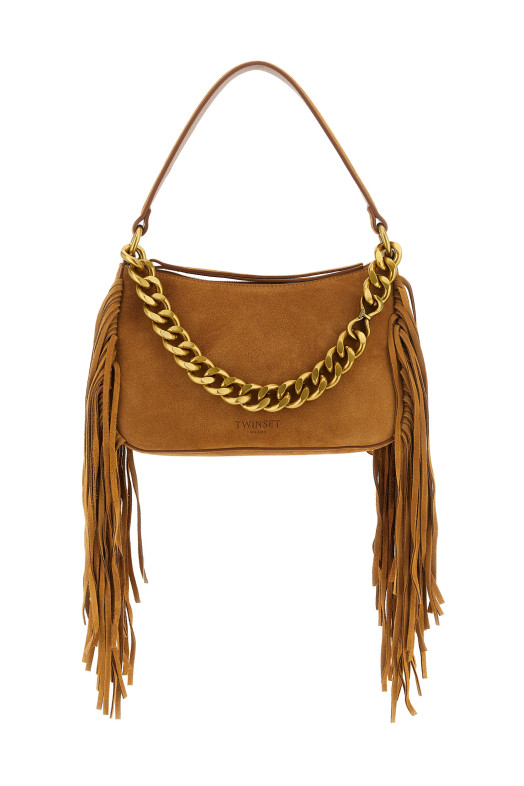 'Liliane' medium shoulder bag Brown