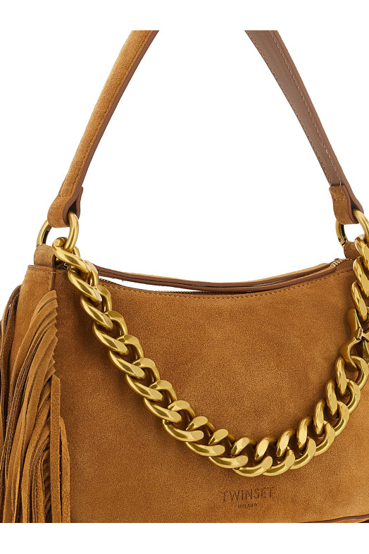 'Liliane' medium shoulder bag Brown