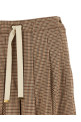 Плиссированная юбка средней длины, бежевого цвета MONCLER L20932D00001599LVF22