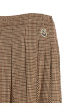 Плиссированная юбка средней длины, бежевого цвета MONCLER L20932D00001599LVF22