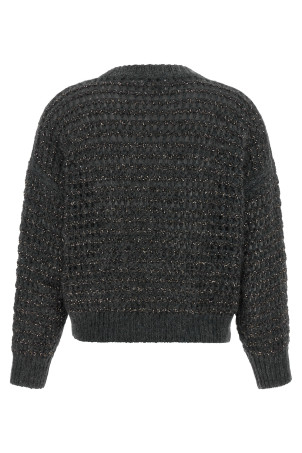 'Dazzling Braids' sweater Gray