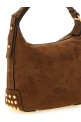 'Gommini' mini suede shoulder bag Brown