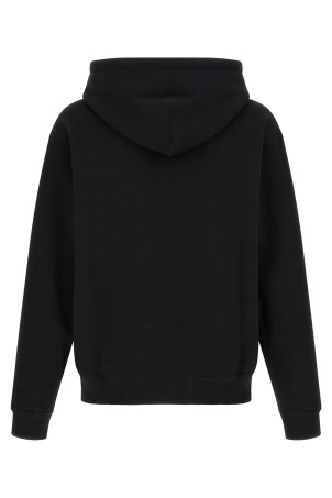 Худи из хлопка, чёрного цвета JIL SANDER J22GU0167J20128001