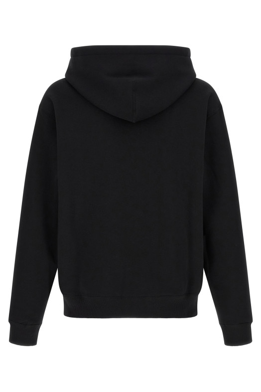 Худи из хлопка, чёрного цвета JIL SANDER J22GU0167J20128001