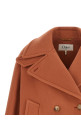 Двобортне пальто рожевого кольору CHLOÉ CH25WMA962726AG